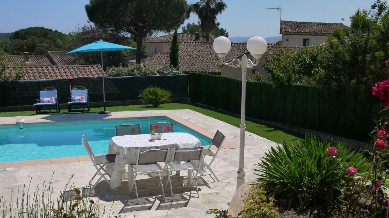 Grand Appartement Dans Maison Avec Piscine Privee Frejus Luaran gambar
